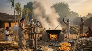 Very Unique Sweet dis Uttar Pradesh Village | Village Farmers Daily Routine | Village Life
