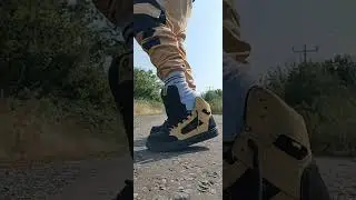 sneaker playing with my volcom saftey sneaks.