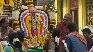 சென்னை தம்பு செட்டி தெரு வீதியில் மார்கழி திருவாதிரை தேர் வீதி உலா 