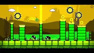 ￼￼First time playing geometry dash subzero