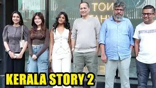 Ulka Gupta, Aditi Bhatia $& The Star Cast Of Kerala Story 2 Spotted At Bandra