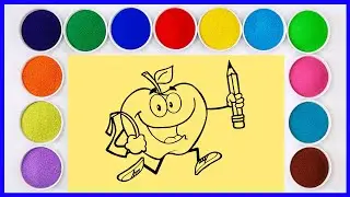 Sand painting, sand art, sand show (fun adventures)