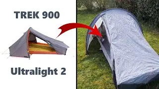 Pr&eacute;sentation de la tente MT900 UL / QuickHiker ultralight 2