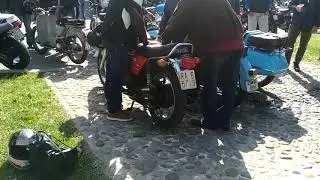 Benelli 750 sei (six cylinder motorcycle sound)