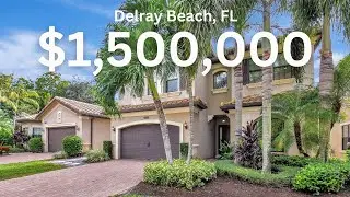 INSIDE $1,500,000 DELRAY BEACH HOME IN THE ONLY | THE BRIDGES