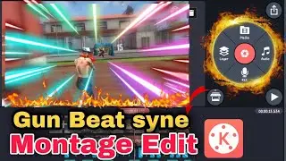 How To Make Beat Sync Montage Free Fire 👿| How To Add Perfect Gun Sound In Beat Sync edit | Bd tech