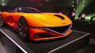 World Premiere  concept Genesis X Gran Berlinetta