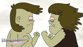 Regular Show - Muscle Man Vs Past Muscle Man | Regular Show: The Movie