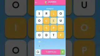 Wordbrain 2 Summer Event July 14 2020 | Wordbrain 2 Summer Day 25