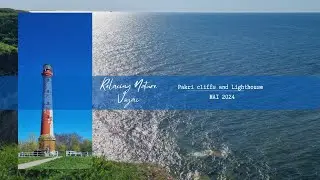 4K Journey to Pakri Cliff and Lighthouse: Estonia's Beauty