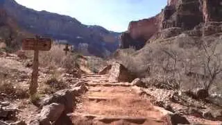 CLUB RAMIDOGG HIKING GRAND CANYON VIA BRIGHT ANGEL TRAIL, AZ 03/01/13