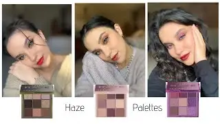 HAZE PALETTES HUDA BEAUTY ? Je teste tout ! 🤍