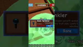 How To Do The Sprinkler Method Glitch In Grow A Garden  #growagarden #roblox #robloxfyp #shorts
