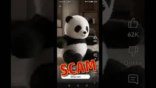 Scam Warning - PANDY - The Emotional Healing Panda, is a SCAM #shorts