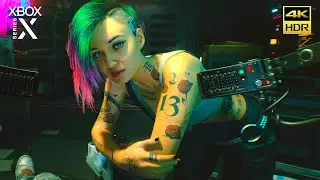 Cyberpunk 2077 (Xbox Series X) Ray Tracing Gameplay | Ultra High Realistic Graphics [4K HDR]