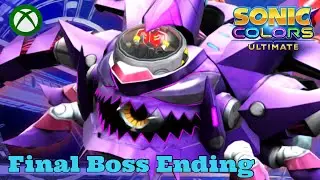 Sonic Colors Ultimate - Final Boss Ending & Cutscene | Xbox One