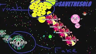 Agario - Botter's,Teamers,Multiboxer's OH MY! ( EXP,PARTY) ENJOY!