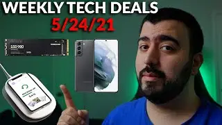 Weekly #TechDeals & #MobileDeals - Monday 5/24/21 - Photo Back Up, Smartphones, & More