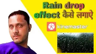 New  Rain drop effect / ranin drop effect editing video / raindrop black screen effect