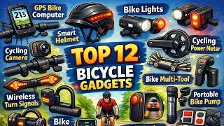 ✨12 Cool Bicycle Gadgets 🔗 Available On Amazon | 🚲 Cycling Accessories Gadgets ✅ Under Rs500⚡