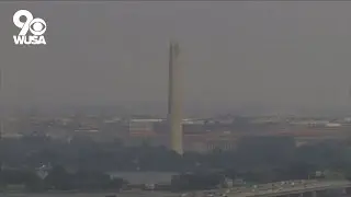 DC air quality alert: Wildfire smoke brings hazy skies to the DMV area