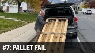 Pallet Upcycle FAIL