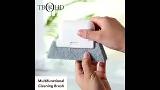 No More Dust: Windows Slot Cleaner Brush for Effortless Frame Door Groove Cleaning #homeclean #tbohd