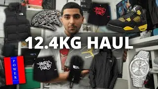 12.4KG PANDABUY HAUL *INSANE* (Jordan 4s, NorthFace, ROLEX!..)