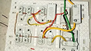 12 module board wiring and connection