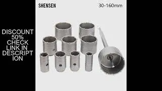 1Pc 30-150mm Drilling crown for Concrete Wall Hole Saw SDS PLUS Hammer Drill Bit set with Round Shaf