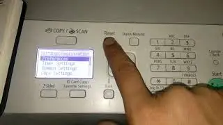 Cannon image runner reset code and clear error code 2202n