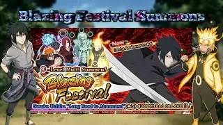 Открытие витрины Blazing Festival | Naruto Ultimate Ninja Blazing  | #1