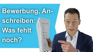 Bewerbung Anschreiben, Checkliste: Was fehlt noch? Muster perfekte Bewerbung // M. Wehrle