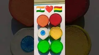 Indian Flag ❤ Bolivia Flag || Independence Day Drawing || Republic Day Drawing #short #art