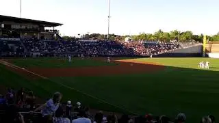 Gwinnett Braves on field player introductions 5/03/14