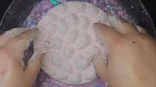 Sizzling Sparkling Confetti Water Crush | Gym Chalk ASMR | Oddly Satisfying
