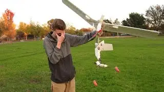 Mid-Flight Failure! (Scratch Building an RC Plane Pt.2)
