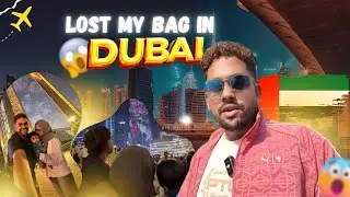 Lost my bag in Dubai 🇦🇪😱 - Day 1 of Dubai trip || Aadil Osman || AANA Vlogs 
