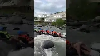 Santa Cruz Water Tubing Adventure.  #naturalattractions #hikerslife shorts
