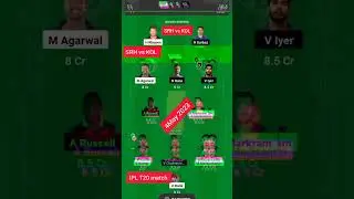 srh vs KOL IPL IPL T20 match superhit team nice video #today #video #match #ipl 😊😊