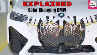 Color Changing BMW iX Flow featuring E Ink Explained