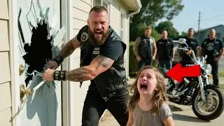 “He Hurt My Grandma!” the Girl Screamed — Then the Bikers Tore the Door Off Its Hinges