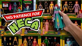 NECA! Give me these variants and side characters for the TMNT toon line
