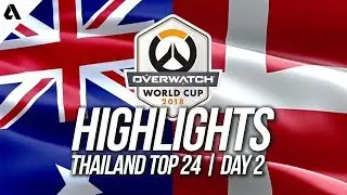 Australia vs Denmark | Overwatch World Cup 2018 Thailand Qualifier Day 2