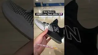 New Balance OMN1S Low &lsquo;Black White&rsquo; #basketballshoes #shoes #basketball #sneakers #wow #newbalance