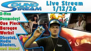 Soundout12 Live 1/12/26: X-Men Avengers Doomsday Teaser, One Piece Trailer, LEGO Pokemon, Blu-Ray!