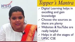 Topper's Mantra, Anya Das, AIR 60 UPSC CSE 18, KSG India