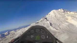 Discus 2C, Ridge gliding at Mount Rainier - MSFS 2024