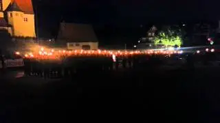 Zapfenstreich in Me&szlig;stetten