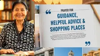 A Prayer For Guidance, Helpful Advice & Shopping Places